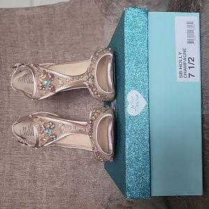 Betsy Johnson wedding shoe 7/12